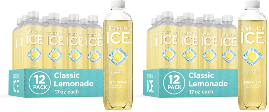 Sparkling Ice, Black Raspberry Sparkling Water, Zero Sugar Flavored Water, with Vitamins and Antioxidants, Low Calorie Bevera