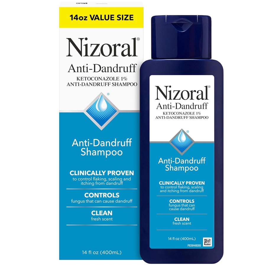 Nizoral Anti-Dandruff Shampoo with 1% Ketoconazole, Fresh Scent, 7 Fl Oz