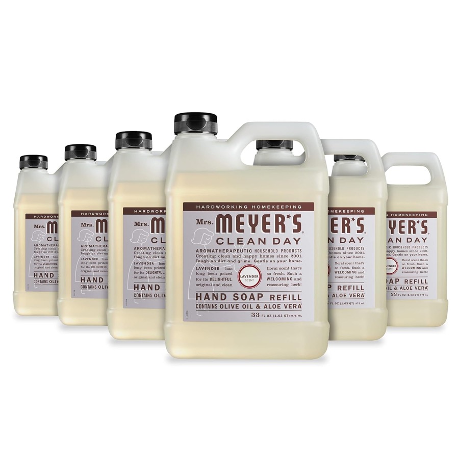 Mrs. Meyer's Clean Day, Hand Soap Refill, Lemon Verbena Scent, 33 Fl Oz